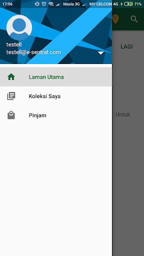E-Library Screen 3