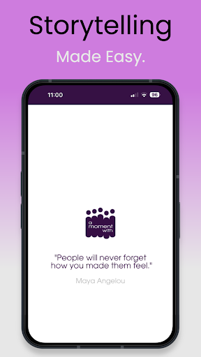 Android application A Moment With screenshort
