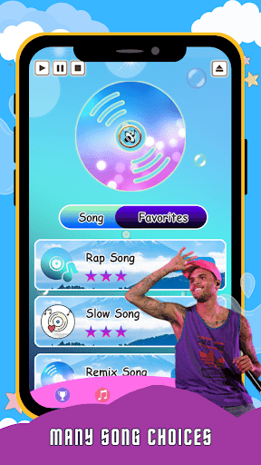Android application Chris Brown Piano Game screenshort