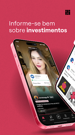 Android application Invight: informe-se e invista screenshort