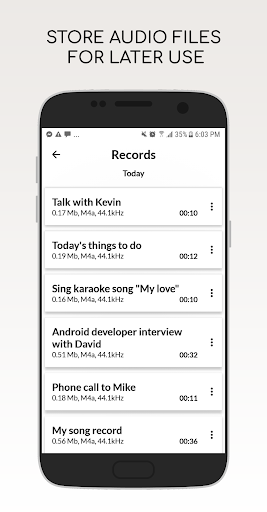 Max Audio Recorder Screen 2