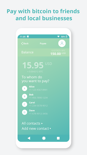 Bitcoin Wallet BitBucks Screen 3