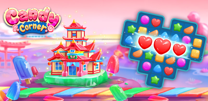 Candy Corner Match 3 Game: Candy Matching Game