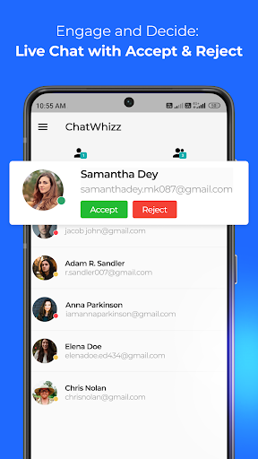 Screenshot of ChatWhizz