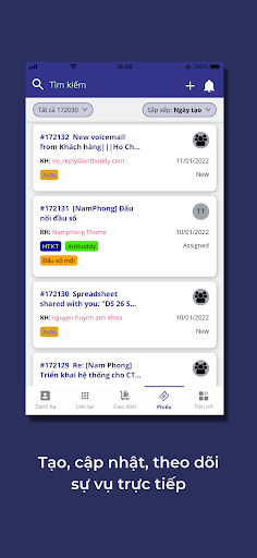 AntBuddy: Omnichannel Center Screen 3