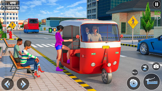 Tuk Tuk Auto Rickshaw Game apkpoly screenshots 6