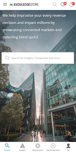 Android application MarketsandMarkets KS screenshort