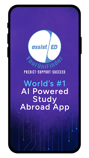 Android application assistED STUDY ABROAD & EUROPE screenshort