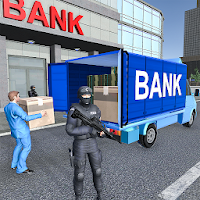 Security Van Driver USA Bank Cash Transport Sim