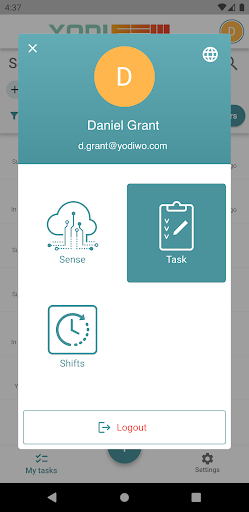 Android application YodiFEM screenshort