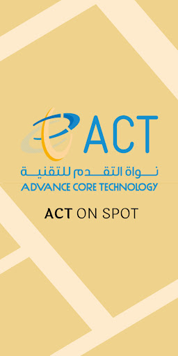 Android application ACT on Spot screenshort