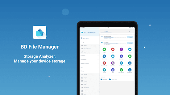 BD Dateimanager Tangkapan layar