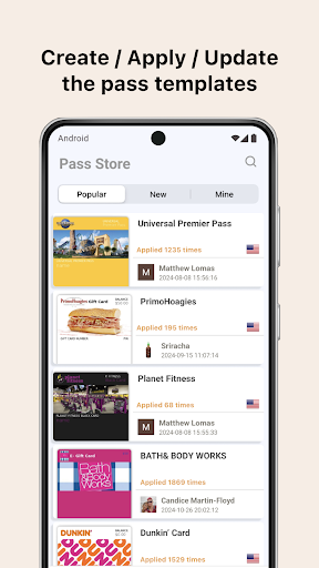 Pass2U Wallet - Add store card - Travel & Local - apps