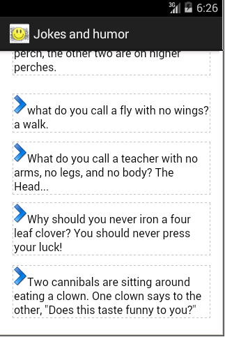 Funny Jokes Screen 3
