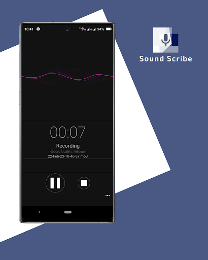 SoundScribe mp3 Voice Recorder Screen 3