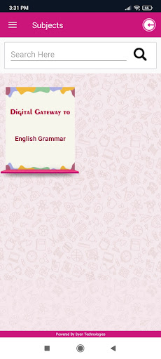 PGC Books Screen 2