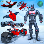 Cover Image of Herunterladen Bat Hero Man Game : Robot Game  APK