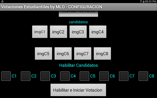 Votaciones Estudiantiles