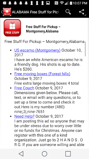 Stuff for Pickup- All USA Screen 2