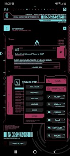 Cyberpunk Theme for KLWP APK For Android 7