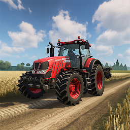 Imagen de ícono de juego de cultivo de tractores