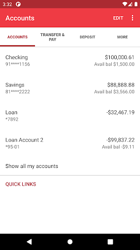 Beaver Valley FCU Mobile Screen 3