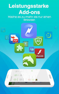 Dolphin-Browser: Privat Bildschirmfoto