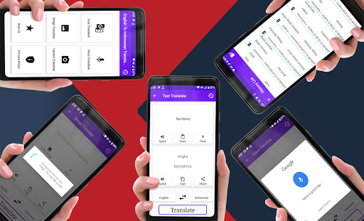 Android application English Indonesian Translator screenshort