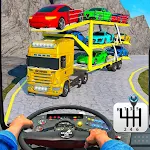 Cover Image of Download Crazy Car Transport Truck:New Offroad Driving Game  APK