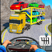 Crazy Car Transport Truck: Offroad Driving Game