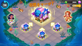 Game screenshot Merge Mermaids-magic puzzles mod apk