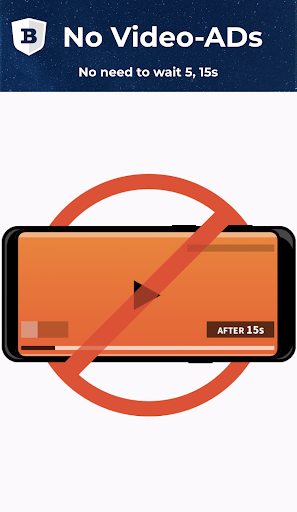 Android application BLU Internet Browser :AdBlock, screenshort