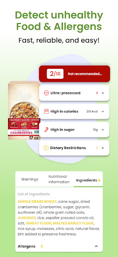 Healthy Food Scanner - GoCoCo Screen 3