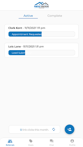 Android application New Ridge Roofing screenshort