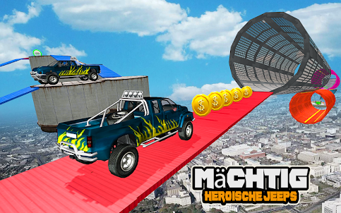 Mega Car Ramp Car Stunt-Spiel