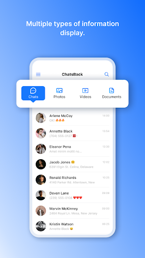 ChatsBack See Deleted Messages Screen 3