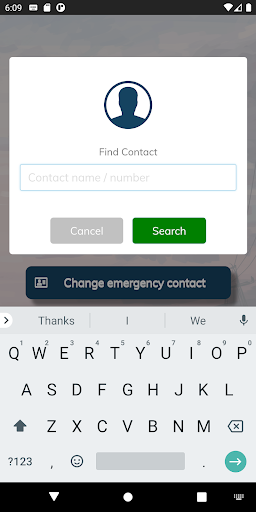 Lock Screen Emergency Contact Screen 3