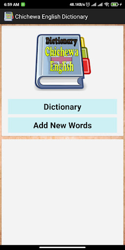 Android application Chichewa English Dictionary screenshort