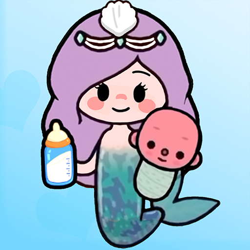 Mermaid Games: Princess Salon logo
