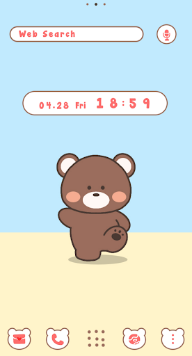 Android application Companion Teddy Bear screenshort