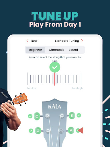 Screenshot of Kala: Learn Ukulele & Tuner