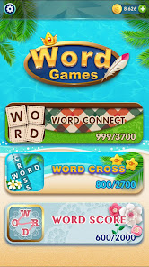 Word Games(Cross, Connect, Search)  screenshots 1