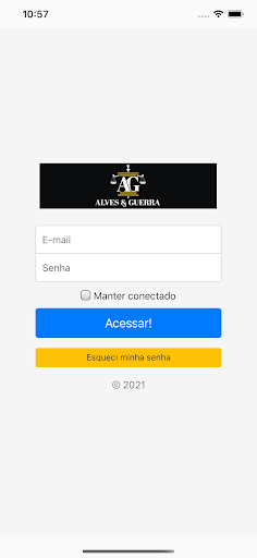 Android application Alves e Guerra screenshort
