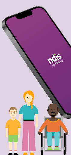 Android application my NDIS screenshort
