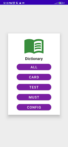 Android application Dictionary Essential screenshort
