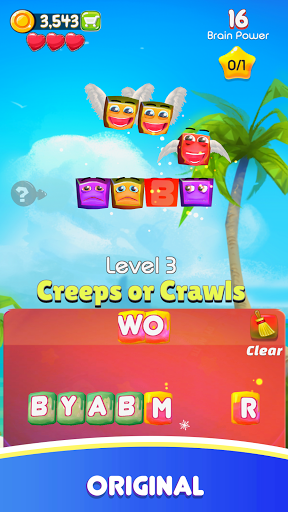 Android application Blocks: Word Crunch screenshort