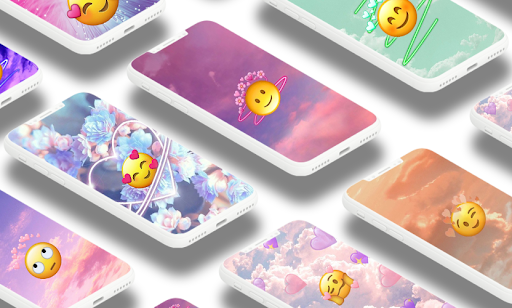 Android application Emoji Wallpaper screenshort