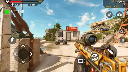 Battle Shooting fps Games