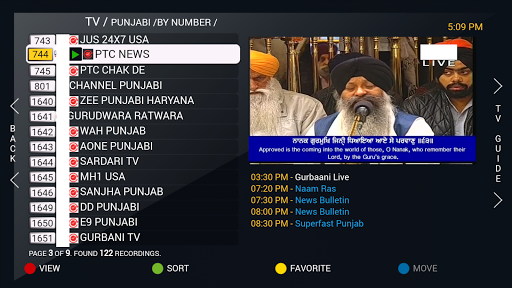 Eureka IPTV Screen 3