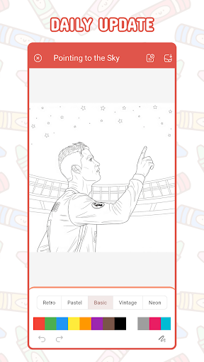 Ronaldo Coloring, Drawing CR7